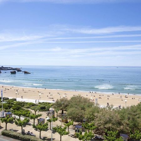 Superbe Studio Face A La Mer Acces Direct Plage Биарриц Экстерьер фото